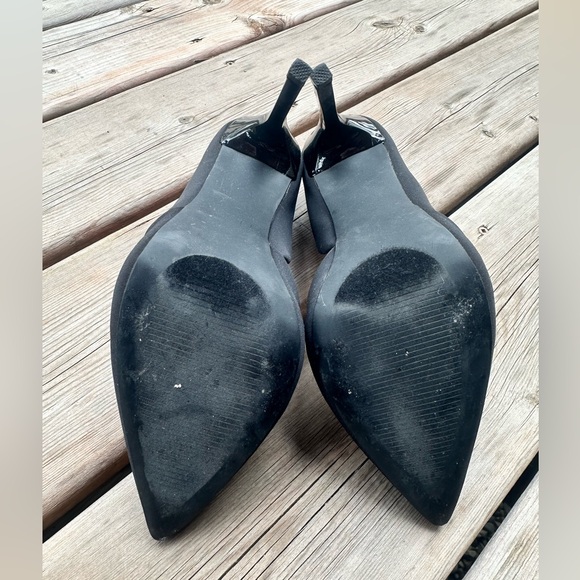 JustFab pointy toed black heels - Picture 4 of 5